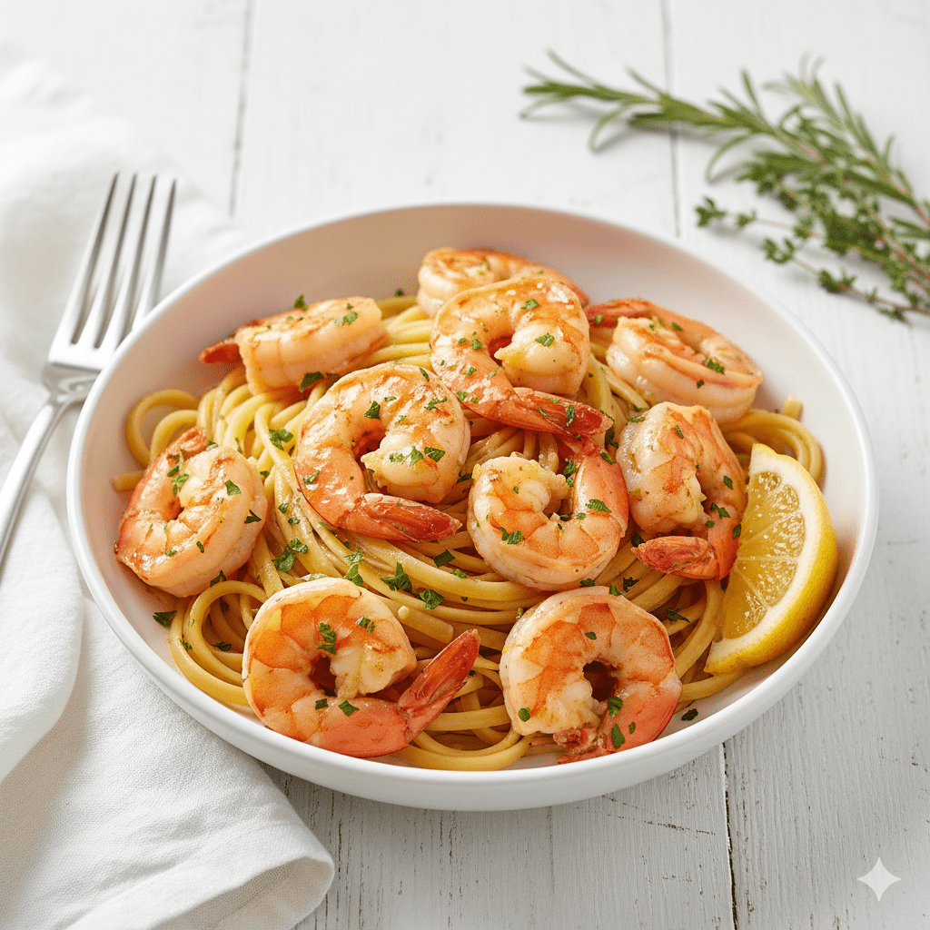Garlic Butter Shrimp Scampi Recipe